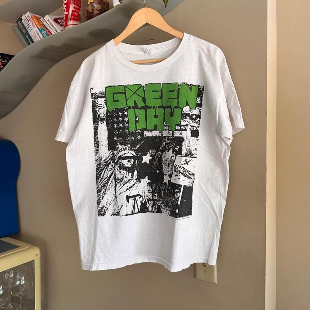 Vintage Y2K Green Day Band Shirt